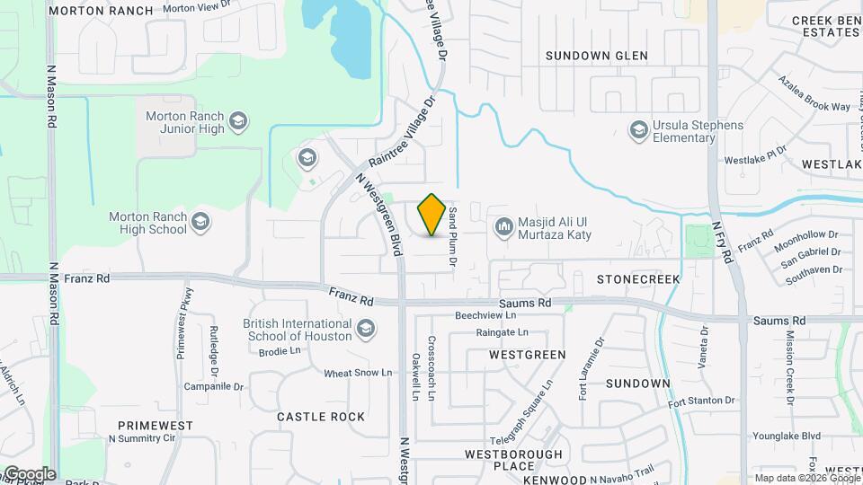 2519 Silver Cypress Dr Mapa y Detalles de la Ubicación