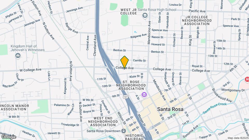 Avenue 320 Mapa y Detalles de la Ubicación