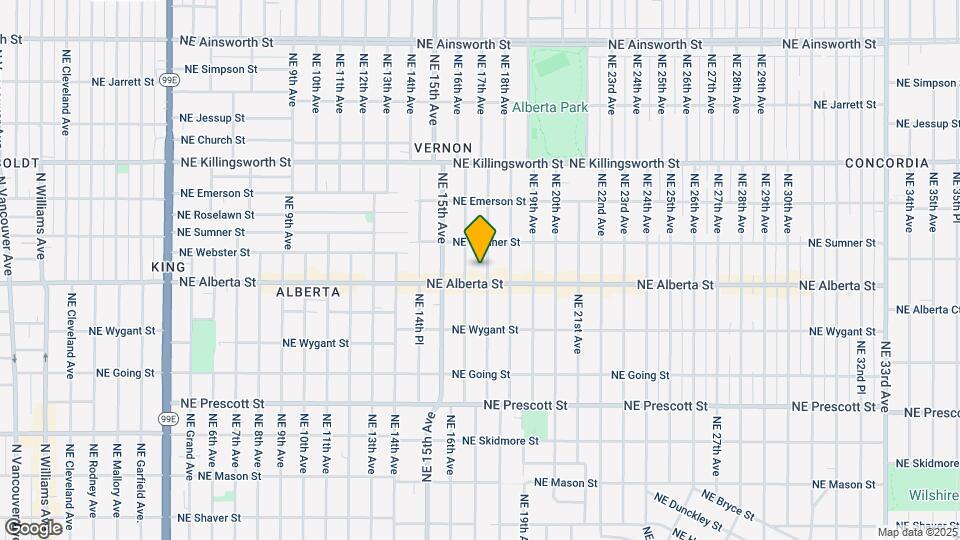 5023-5033 NE 17th Ave Mapa y Detalles de la Ubicación