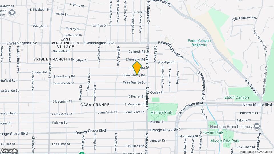 2450 Queensberry Rd Map and Location Details