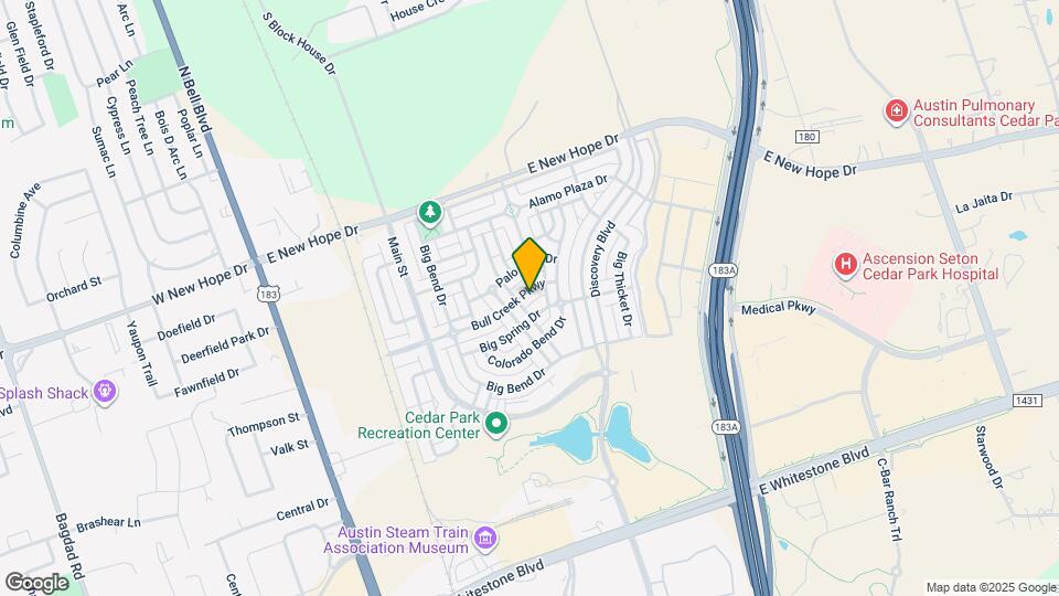 804 Bull Creek Pkwy Map and Location Details
