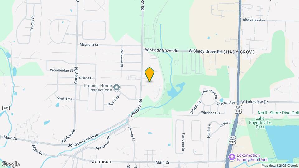 2110 Blueberry Ln Map and Location Details