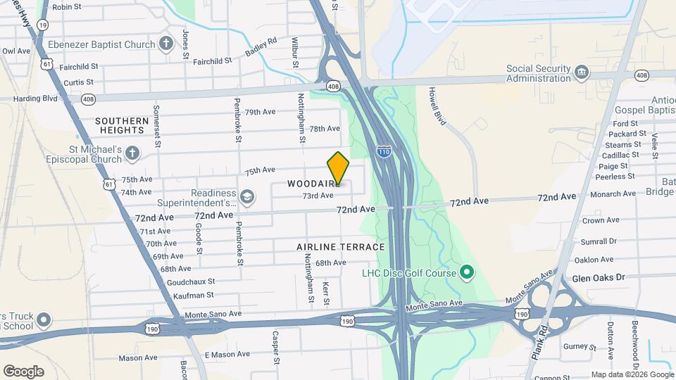 2825 73rd Ave Map and Location Details