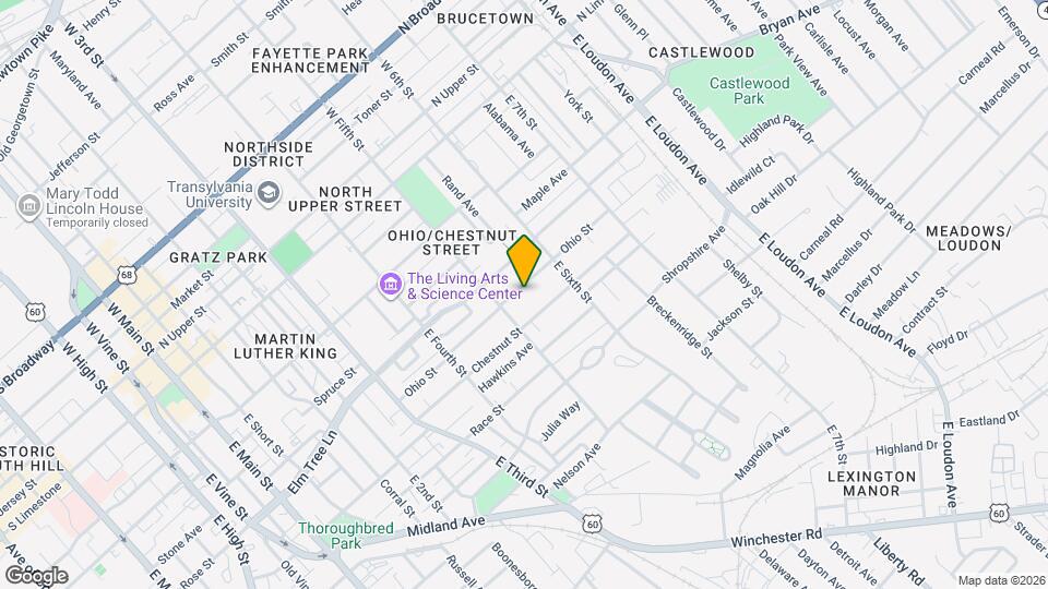 526 Ohio St Map and Location Details