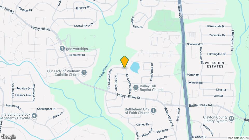 7117 Sir Galahad Way Map and Location Details