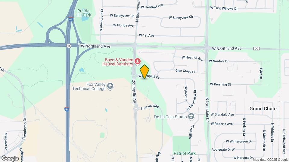 3117 W Glenpark Dr, Unit 3 Map and Location Details