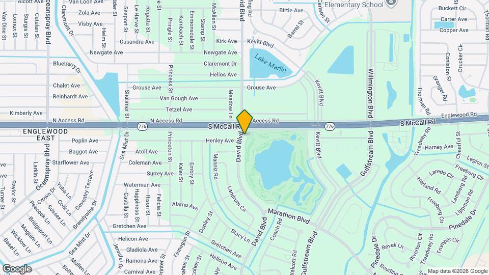 7160 David Blvd Map and Location Details
