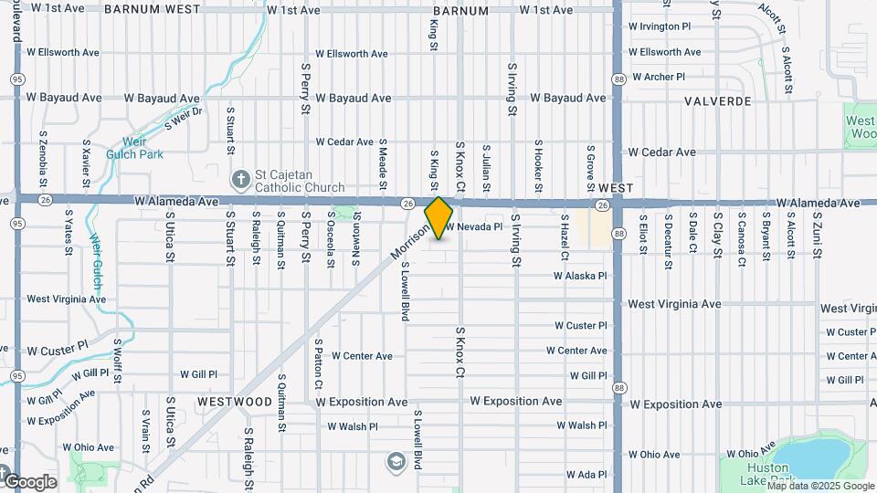 3511 W Dakota Ave Map and Location Details
