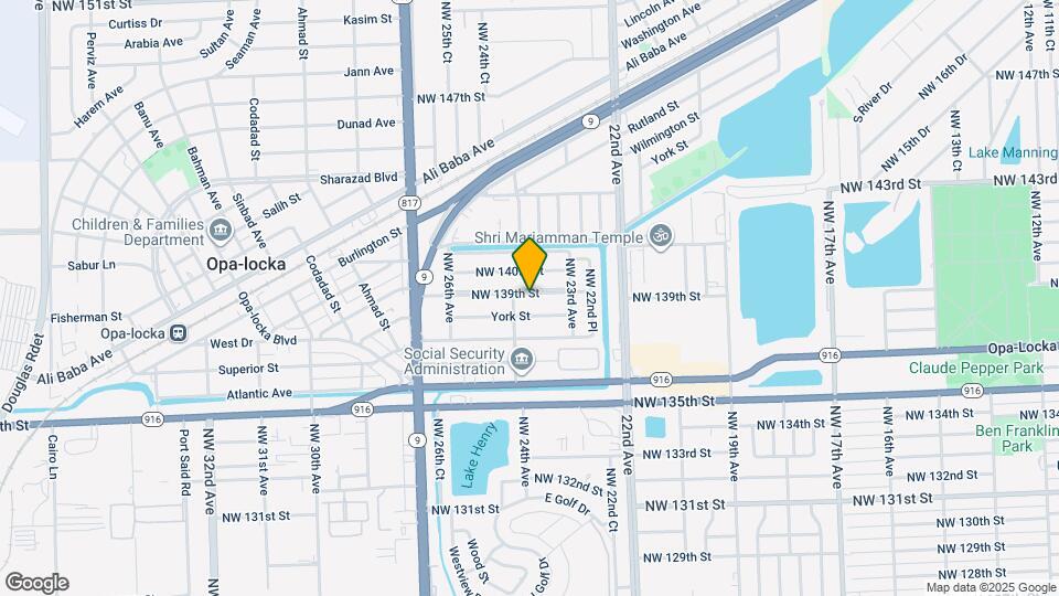 2440 NW 139th St Map and Location Details