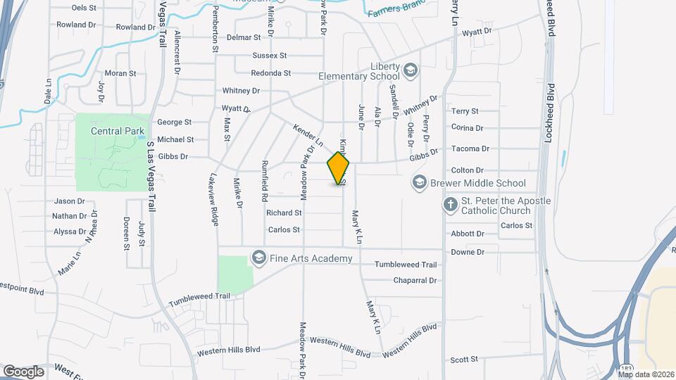 924 Kimbrough St Map and Location Details