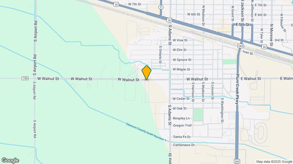 The Row Map and Location Details