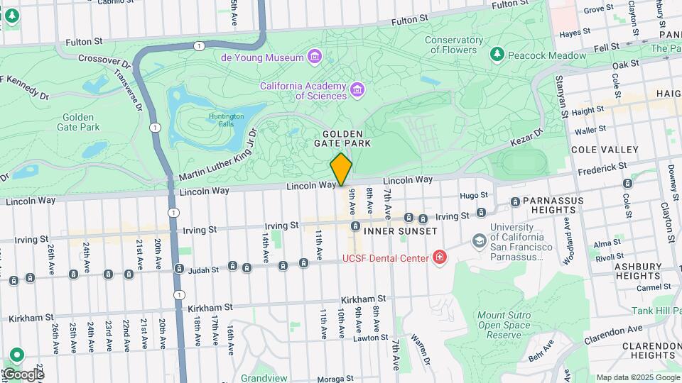 1222 10th Ave Map and Location Details