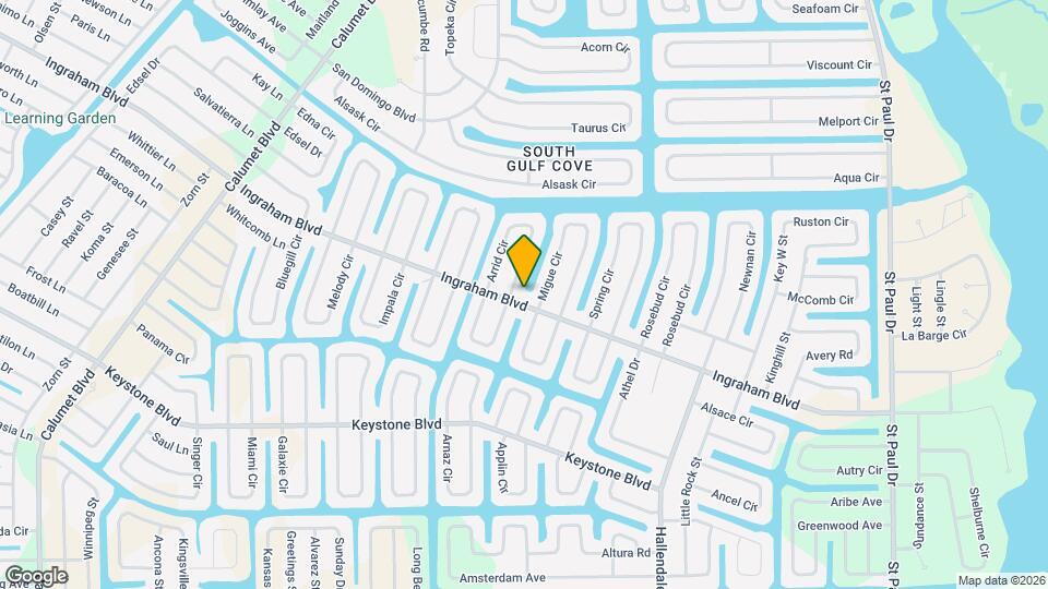 14666 Ingraham Blvd Map and Location Details