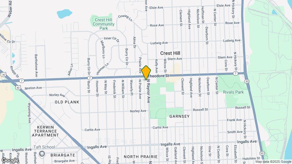 1519 N Raynor Ave Map and Location Details