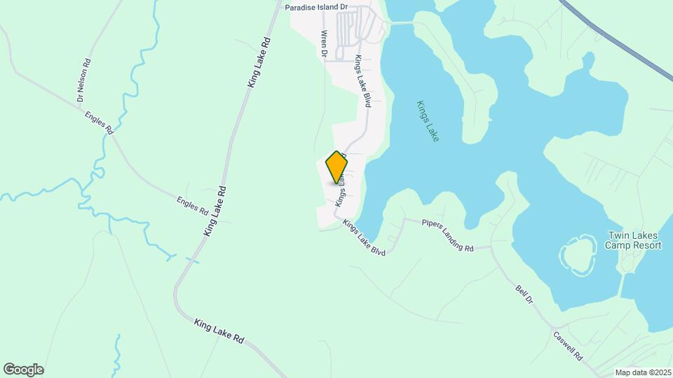 552 Kings Lake Blvd Map and Location Details