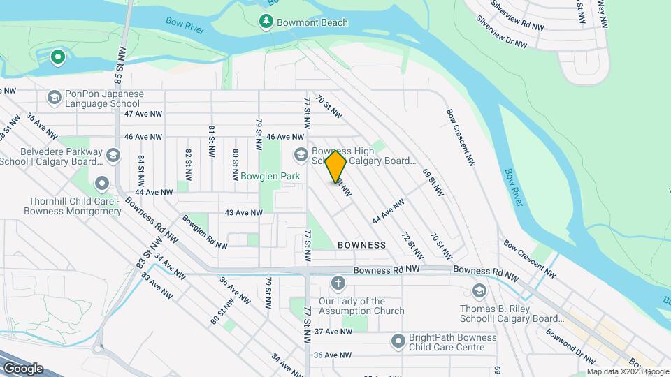 4523 73 St NW Map and Location Details