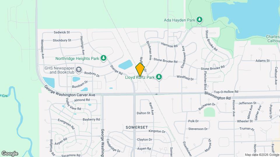 3720 Tiverton Ct. Map and Location Details