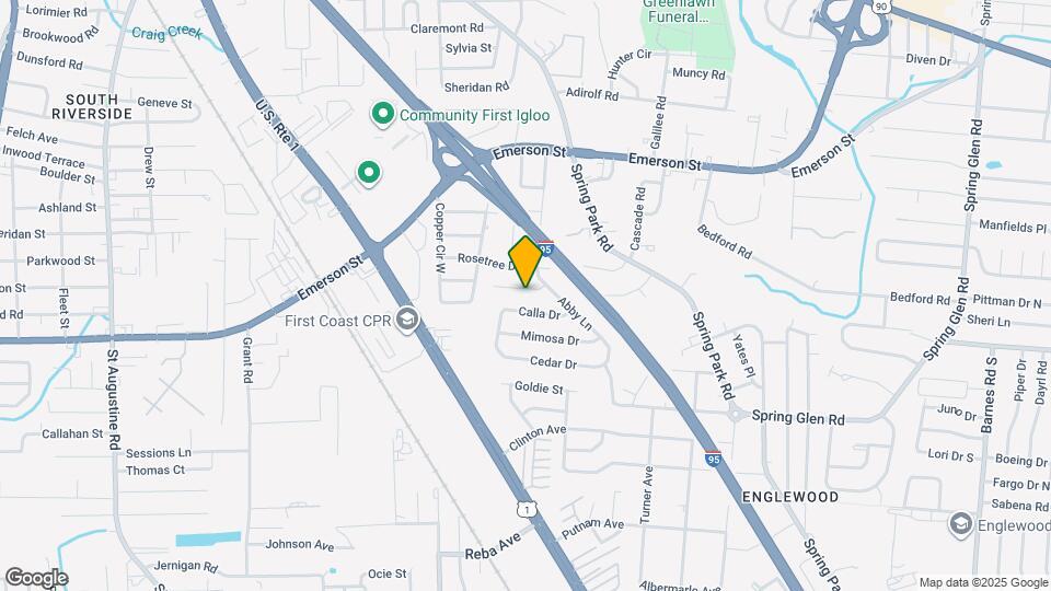 3624 Formosa Dr Map and Location Details