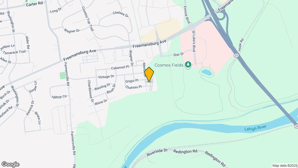 1810 Merlot Dr Map and Location Details