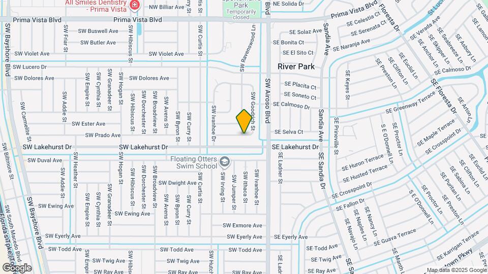 226 SW Reynolds Ave Map and Location Details