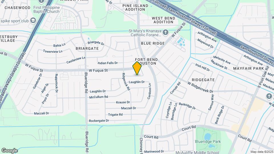 6627 Villarreal Dr Map and Location Details