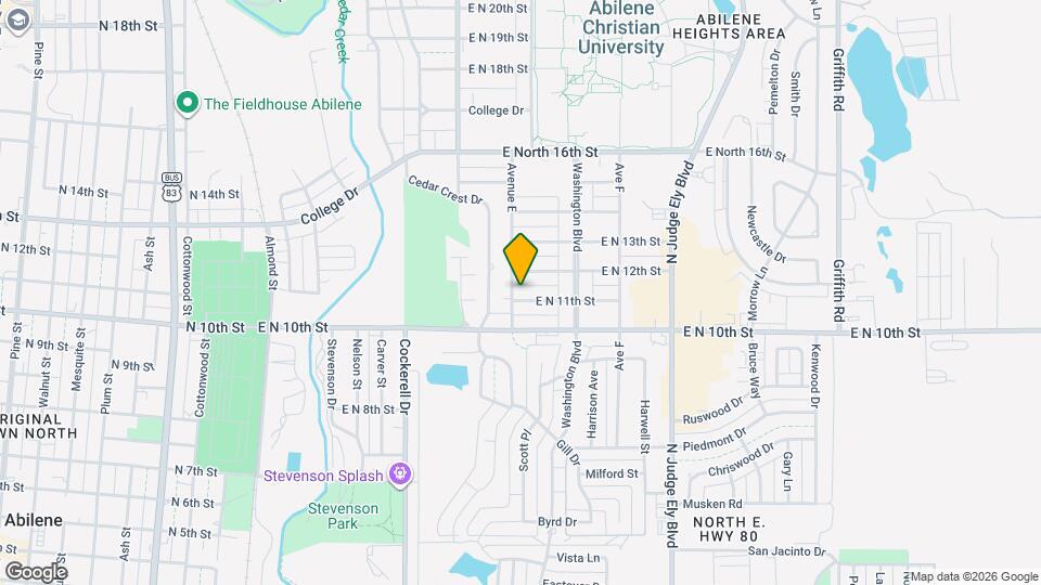 710 E North 11th St, Unit Alley apartment Mapa y Detalles de la Ubicación