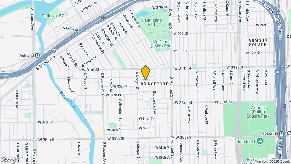 928 W 32nd St Map and Location Details