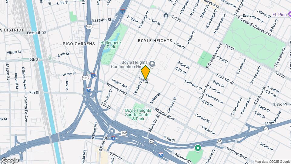 651 Mathews St Map and Location Details