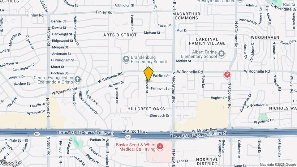 1230 Fairdale St Map and Location Details