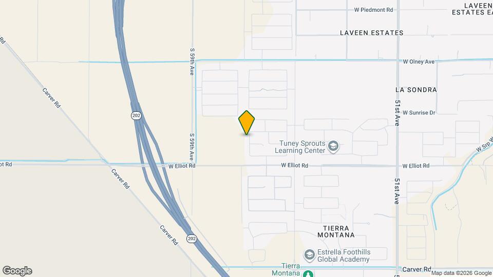 10526 S 56th Ln Map and Location Details