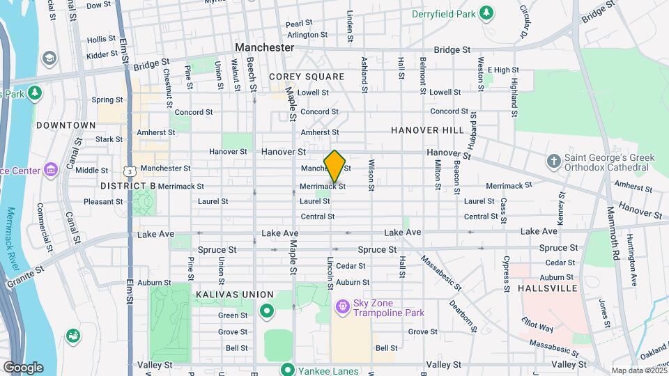 355 Merrimack St Map and Location Details