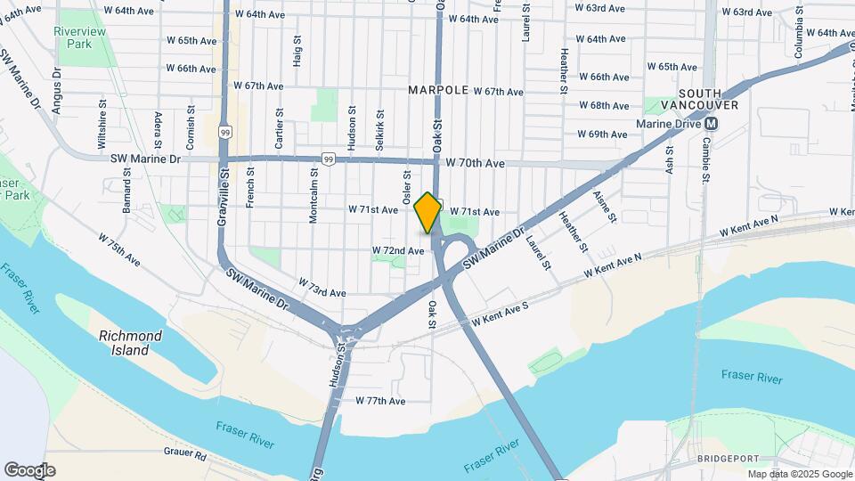 8775 Oak St Map and Location Details