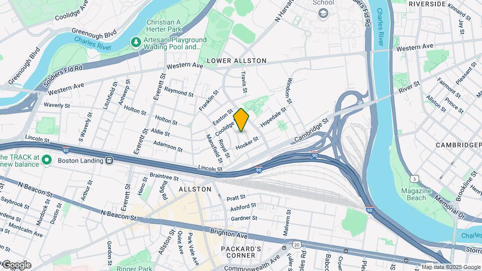 19 Arden St, Unit 2 Map and Location Details
