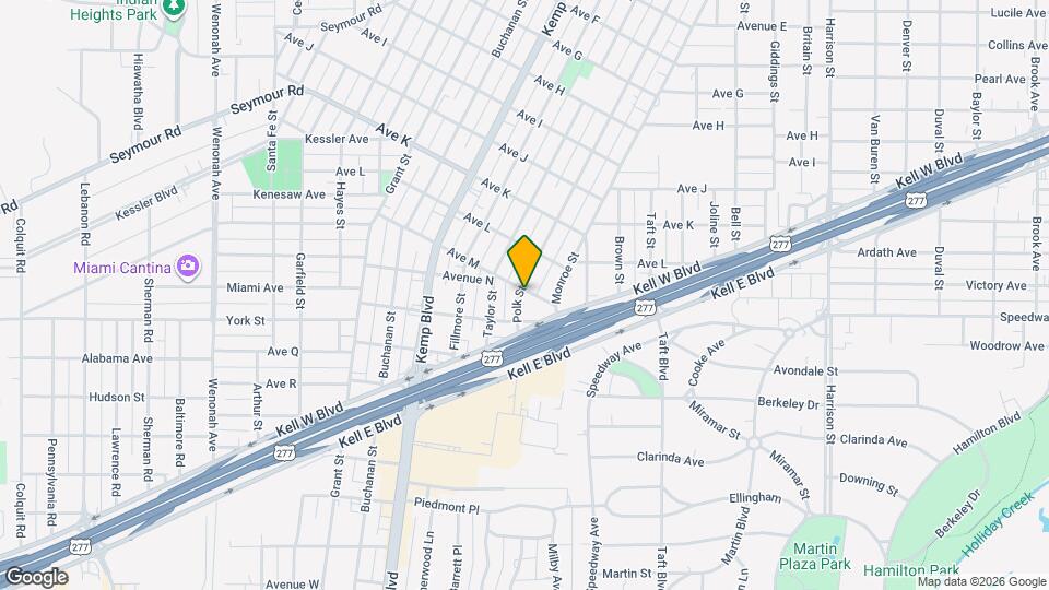 2401 Polk St Map and Location Details