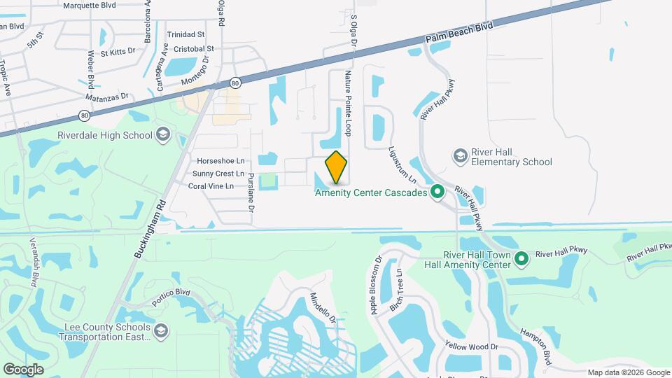 2712 Nature Pointe Loop Mapa y Detalles de la Ubicación