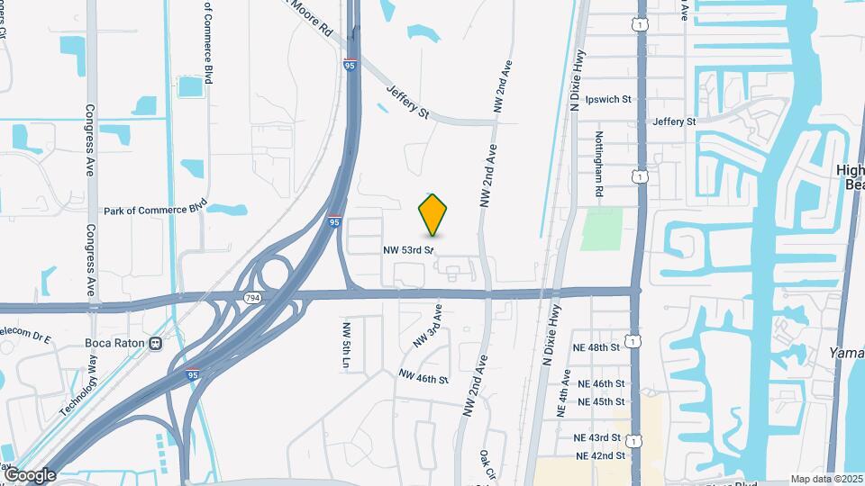 301 NW 53rd St Map and Location Details