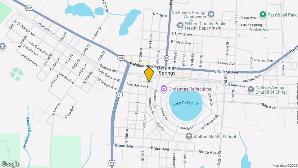 215 Live Oak Ave E Map and Location Details