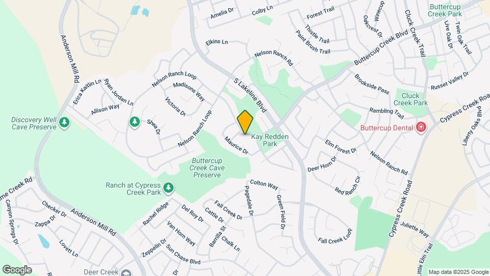 1606 Buttercup Creek Blvd Map and Location Details