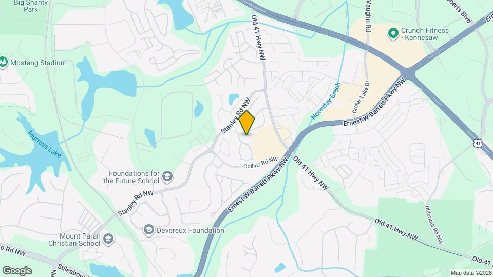 1622 Woodsford Rd Mapa y Detalles de la Ubicación