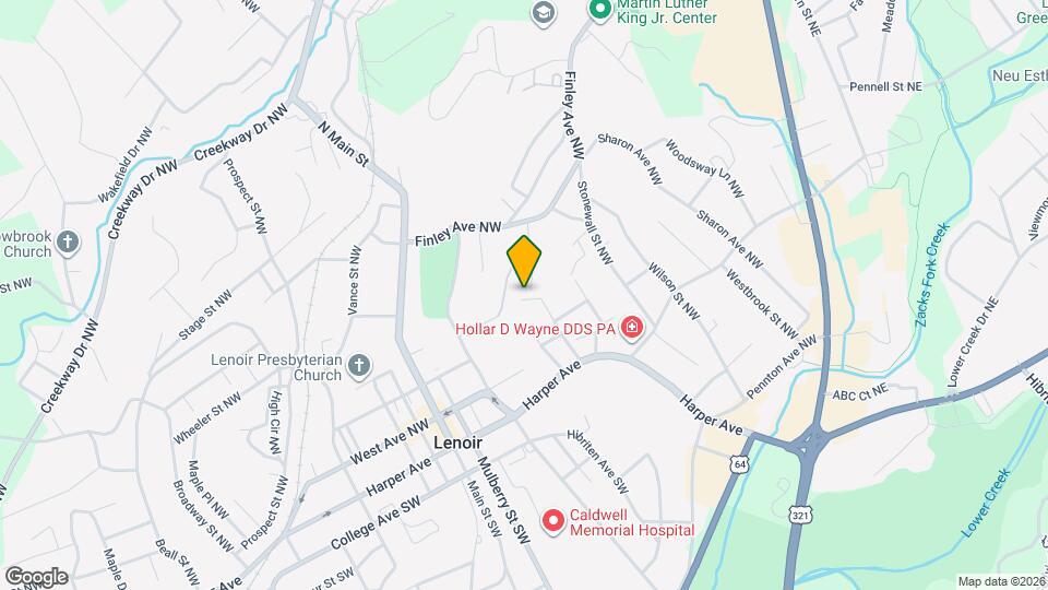 318 Glendale St NW Map and Location Details