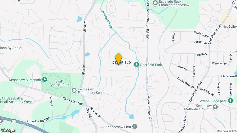 4010 Deerfield Way Map and Location Details