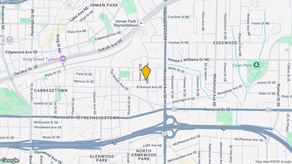 1075 Manigault St SE Map and Location Details