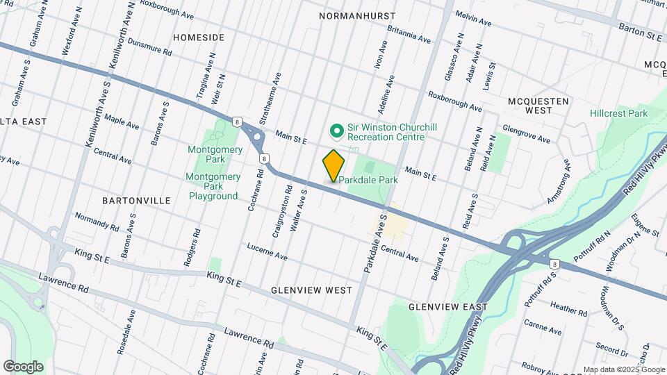 169 Queenston Rd Map and Location Details