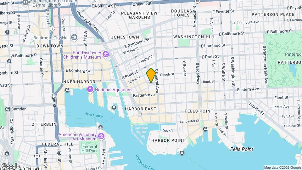 1220 Bank St Map and Location Details