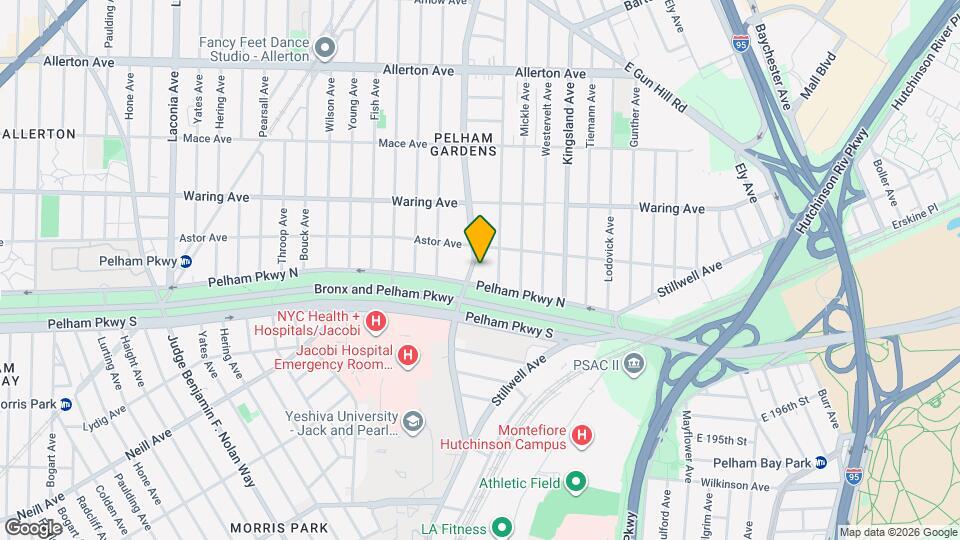 2220 Eastchester Rd, Unit 1 Mapa y Detalles de la Ubicación