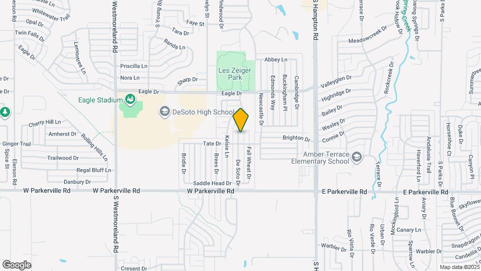 612 De Soto Dr Map and Location Details