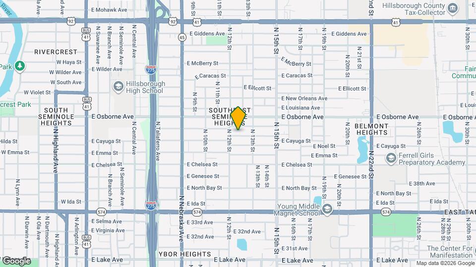 1210 E Palifox St Map and Location Details