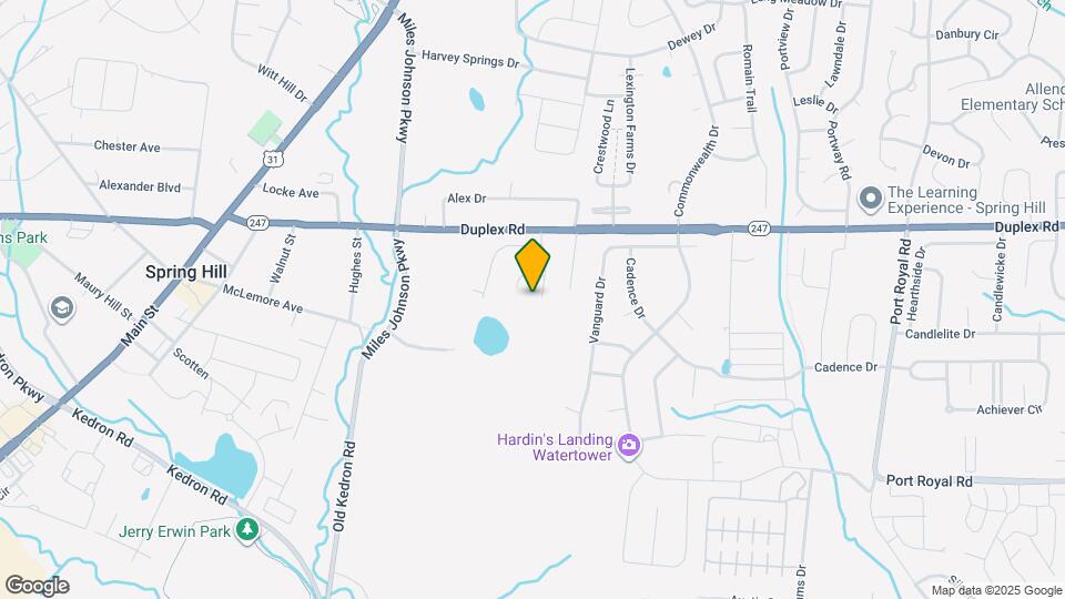 1620 Harrison Way Mapa y Detalles de la Ubicación