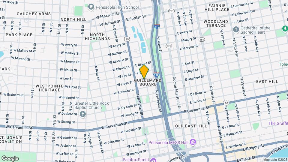1219 N Guillemard St Map and Location Details