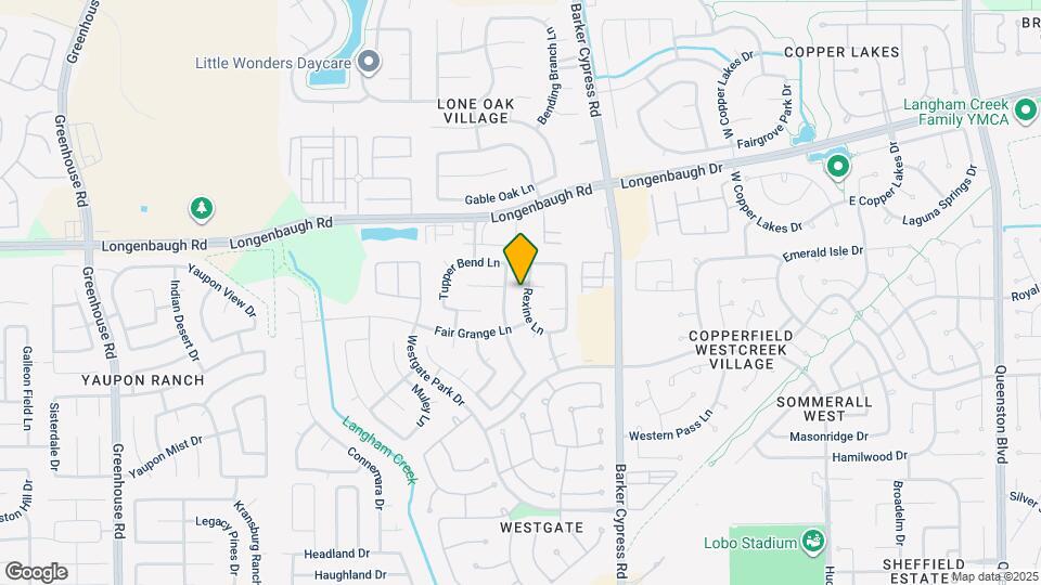 18219 Rexine Ln Map and Location Details